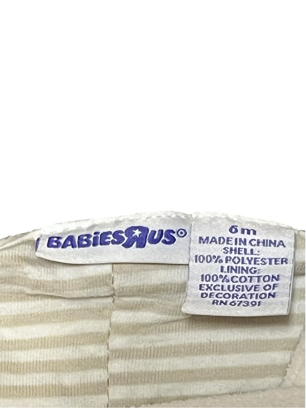 Babies R’ Us Wearable Baby Sleep Sack Size 6m
